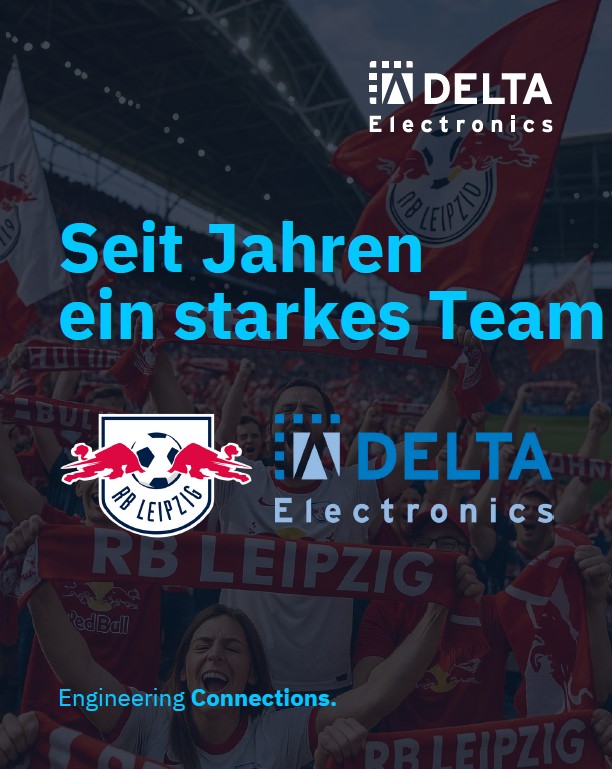 Bild RB Leipzig und DELTA Electronics